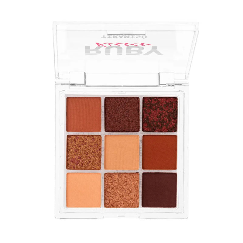 Paleta De Sombras 9 Cores - Tiramisú - Ruby Kisses