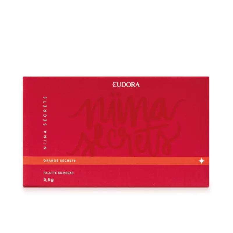 Paleta de Sombras - Orange - Niina Secrets - Eudora