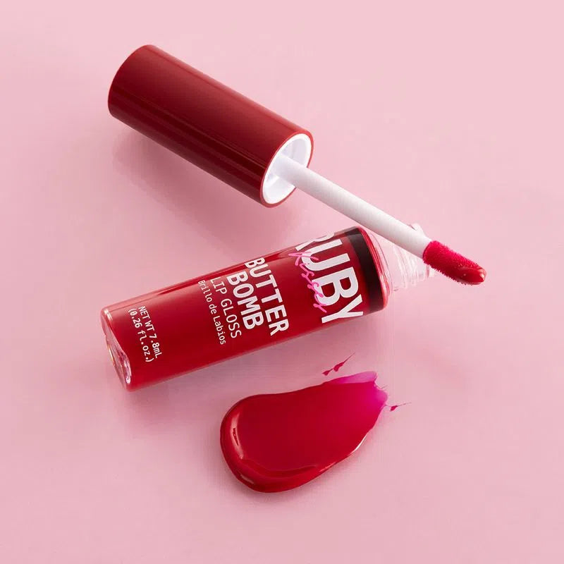 Lip Gloss Butter Bomb - Ruby Kisses - Cold Blooded