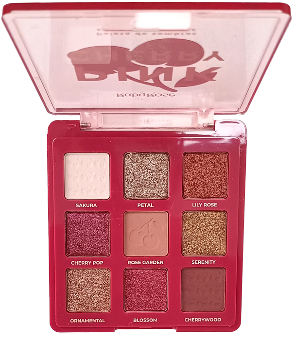 Paleta de Sombras - Pink Cherry - Ruby Rose