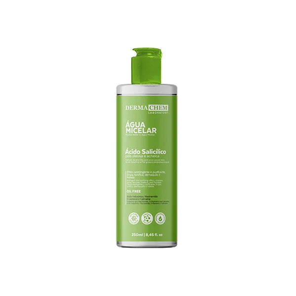 Água Micelar com Ácido Salicílico - 250ml - Dermachem