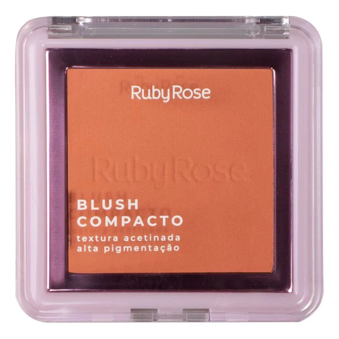 Blush Compacto Acetinado - BL10 - Ruby Rose