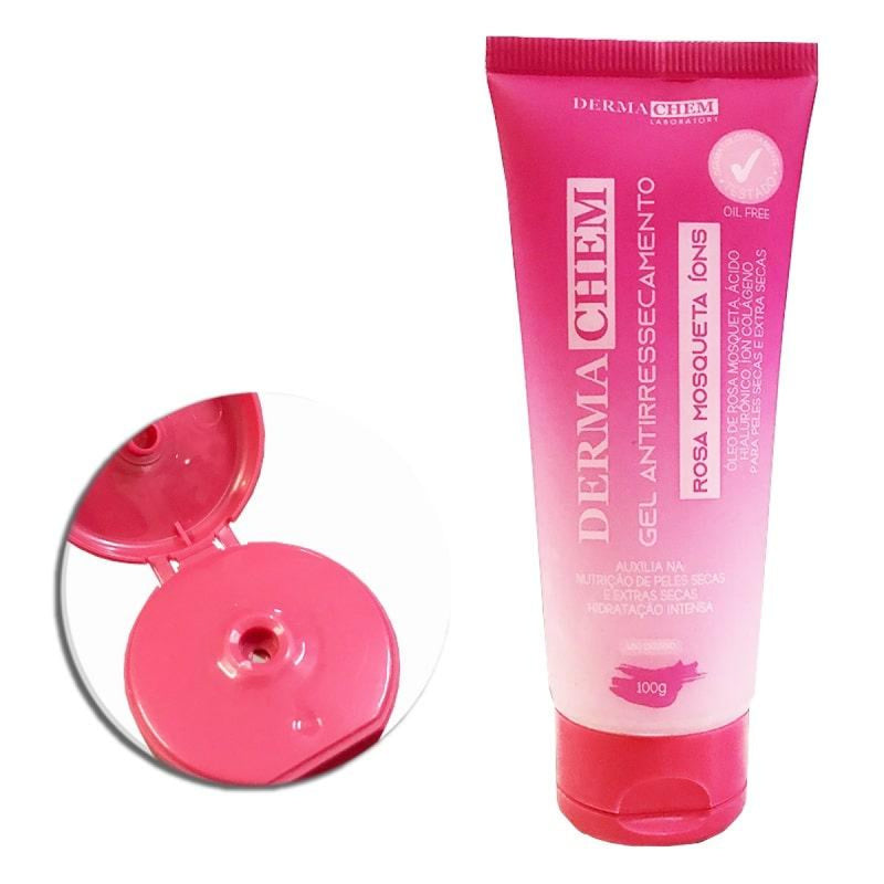 Gel Antirressecamento Rosa Mosqueta Íons