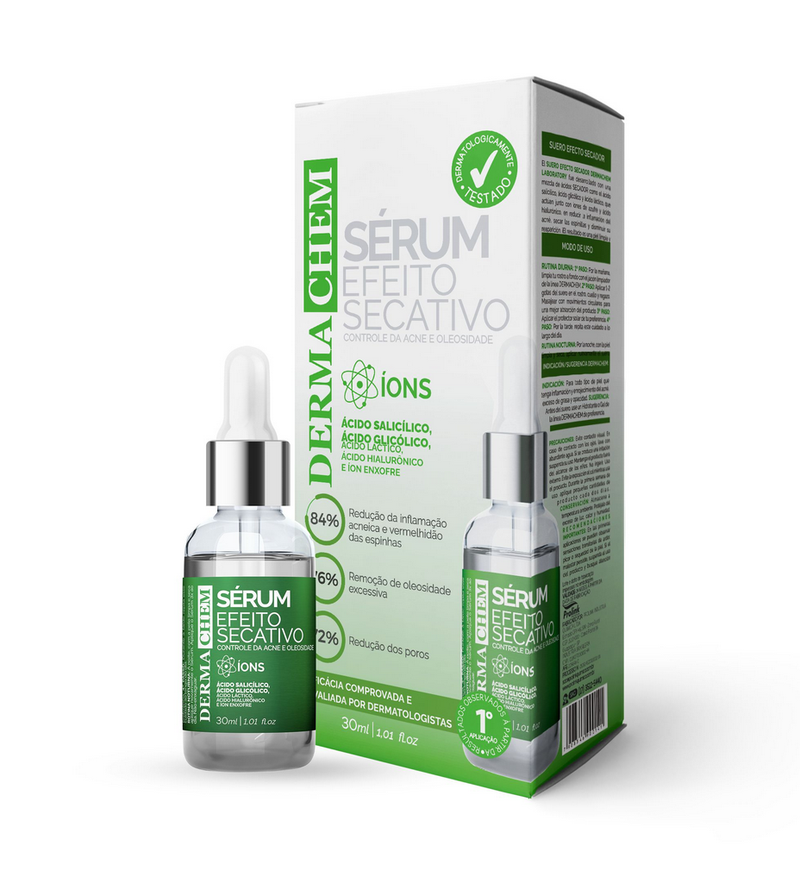 Sérum Facial Efeito Secativo